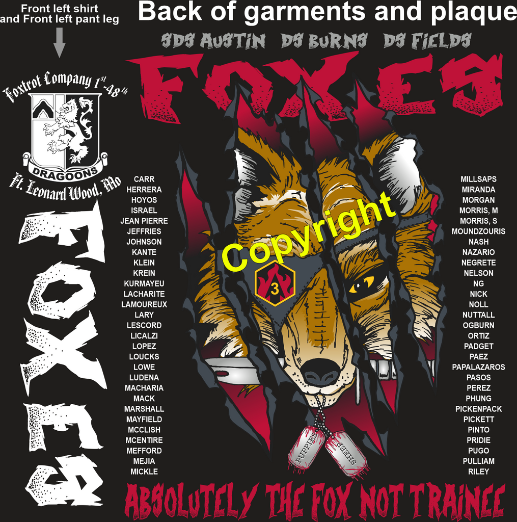 FOXTROT 1-48 FOXES GRADUATING DAY 9-21-2023 DTG