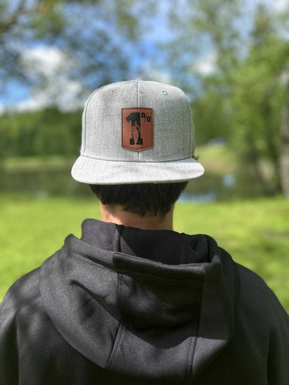 1% Leather Patch Hat