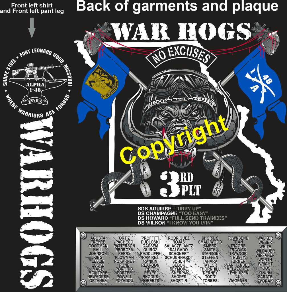 ALPHA 148 WAR HOGS GRADUATING DAY 8-5-2021 DTG