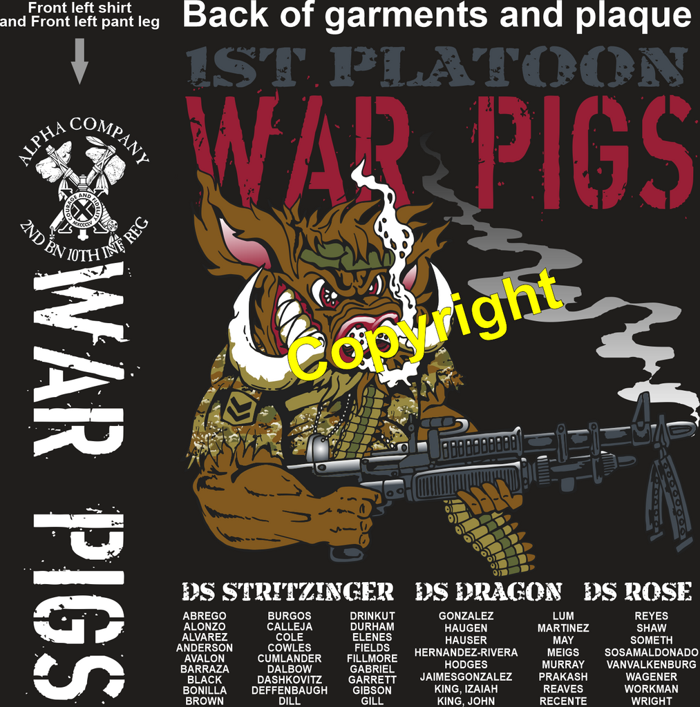 ALPHA 210 WAR PIGS GRADUATING DAY 9-23-2021 DTG