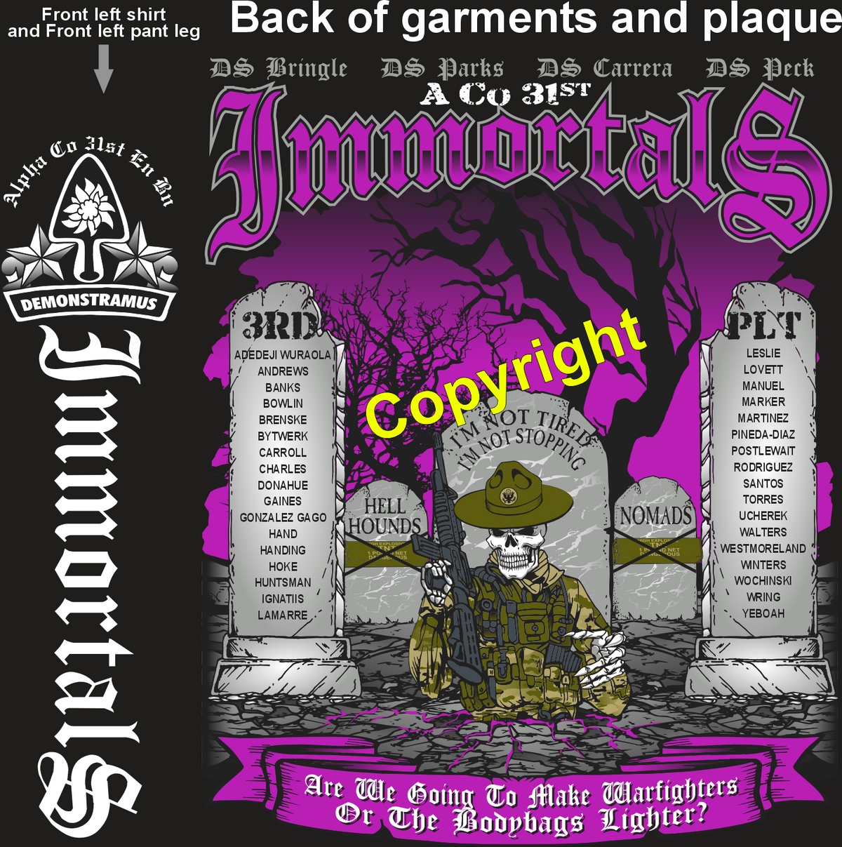 ALPHA 31ST IMMORTALS GRADUATING DAY 12-18-25 PRE ORDER