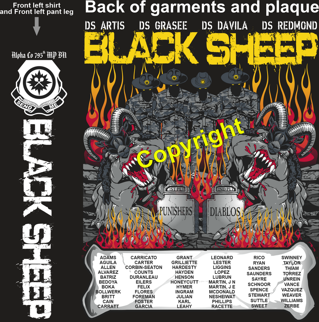 ALPHA 795 BLACK SHEEP GRADUATING DAY 12-7-2023 DTG
