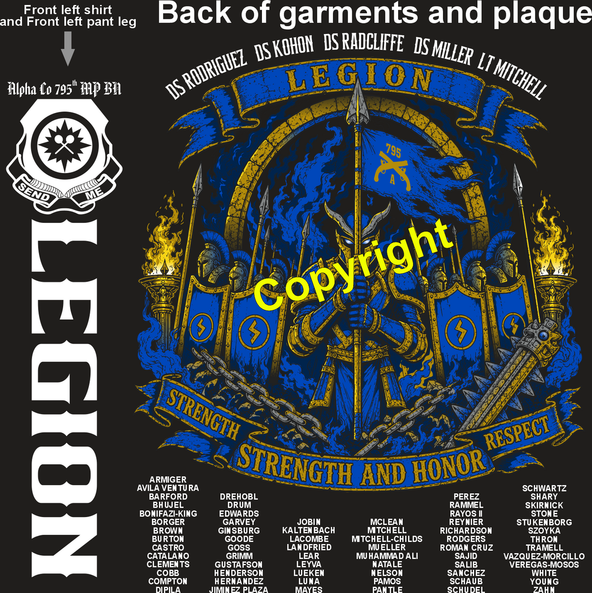 ALPHA 795 LEGION GRADUATING DAY 9-17-26 PRE ORDERS