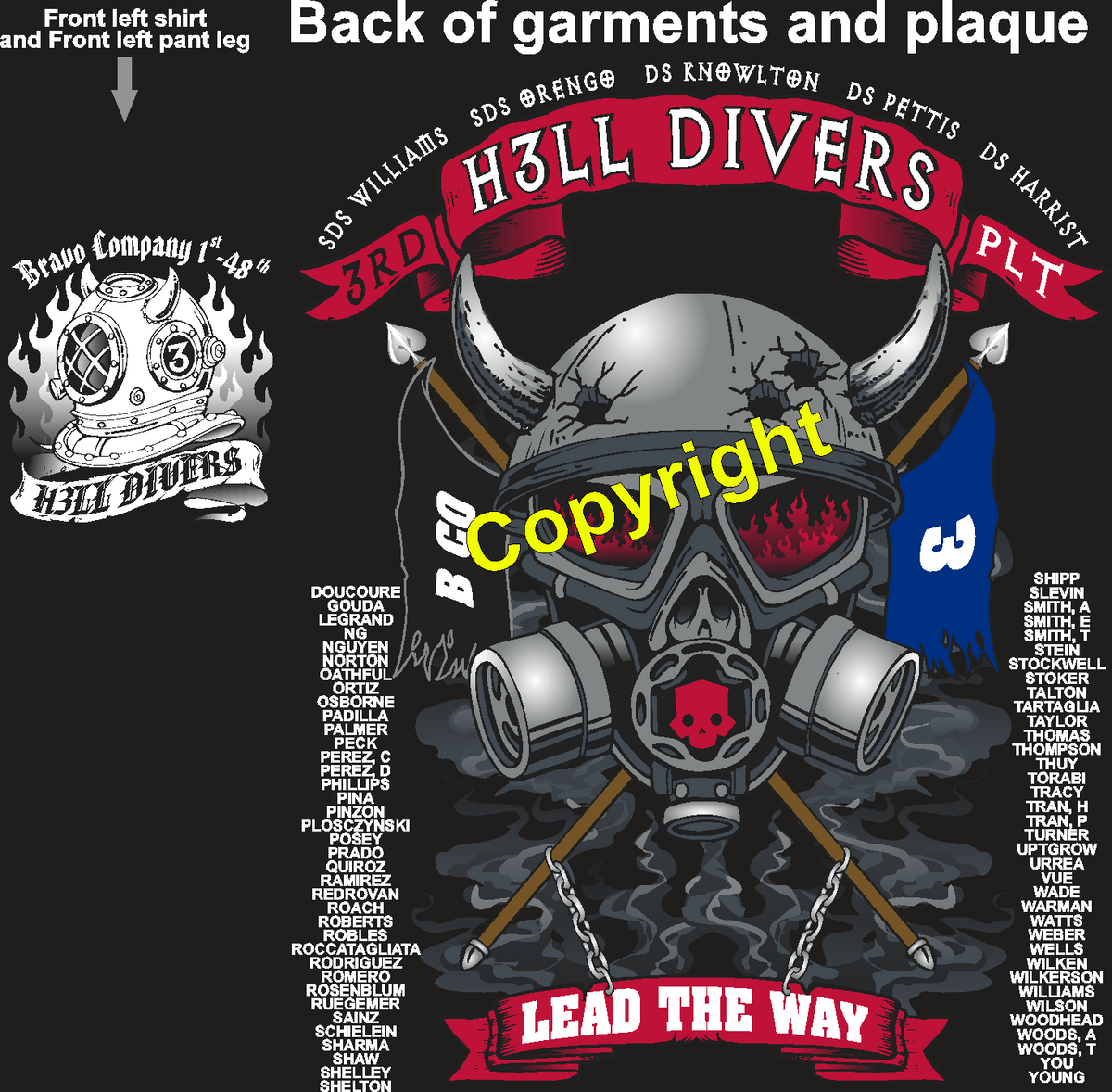 BRAVO 1-48 HELL DIVERS GRADUATING DAY 12-18-25 PRE ORDER