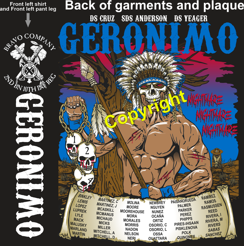 BRAVO 2-10 GERONIMO GRADUATING DAY 10-19-2023 DTG