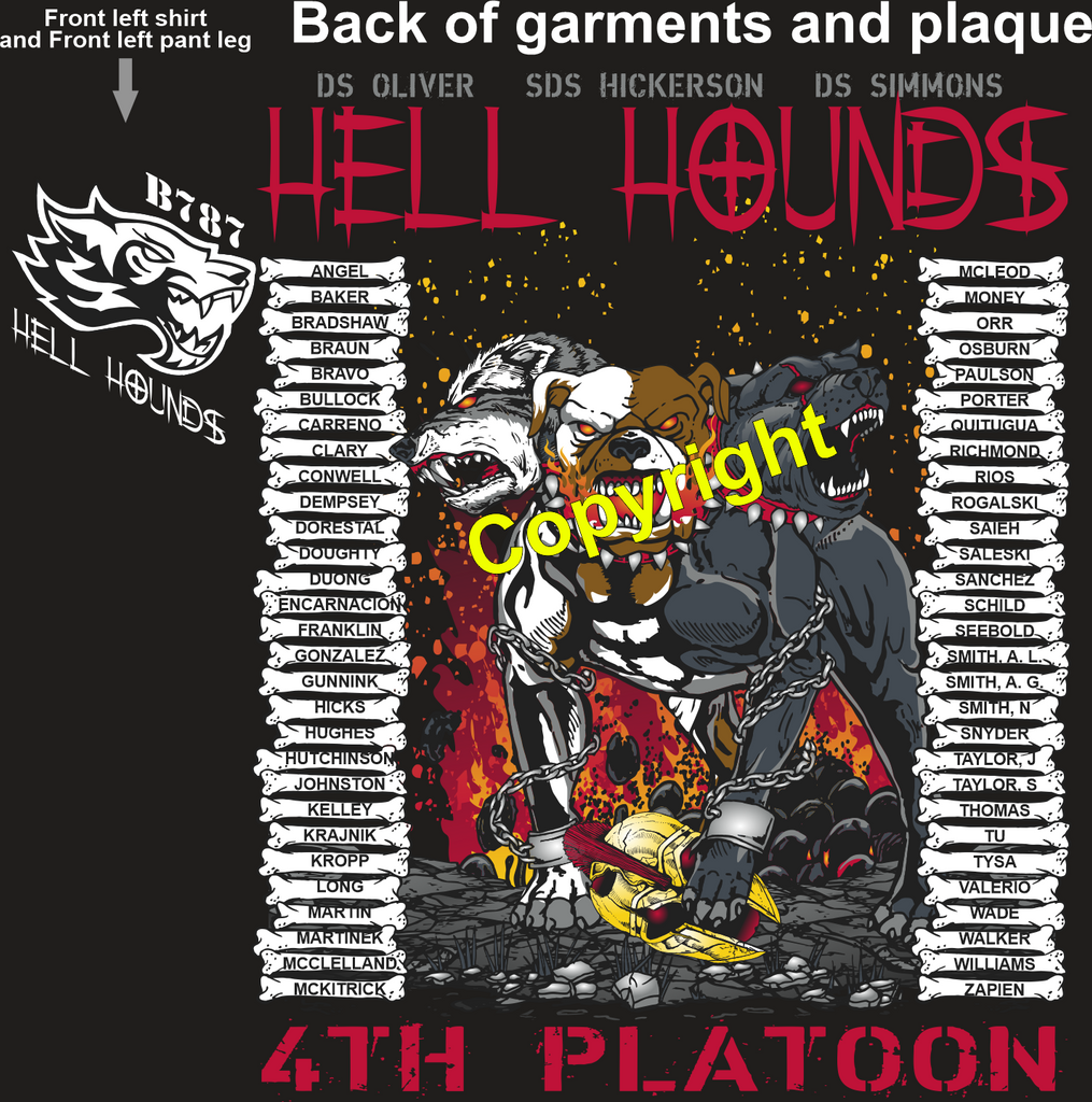 BRAVO 787TH HELL HOUNDS GRADUATING DAY 10-25-2023 DTG