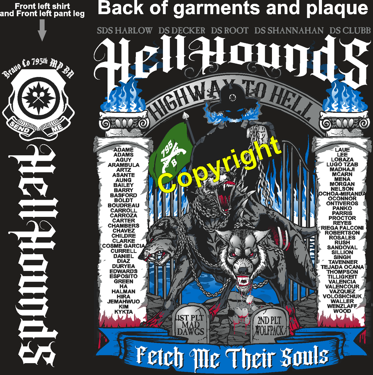 BRAVO 795 HELLHOUNDS GRADUATING DAY 12-18-25 PRE ORDER