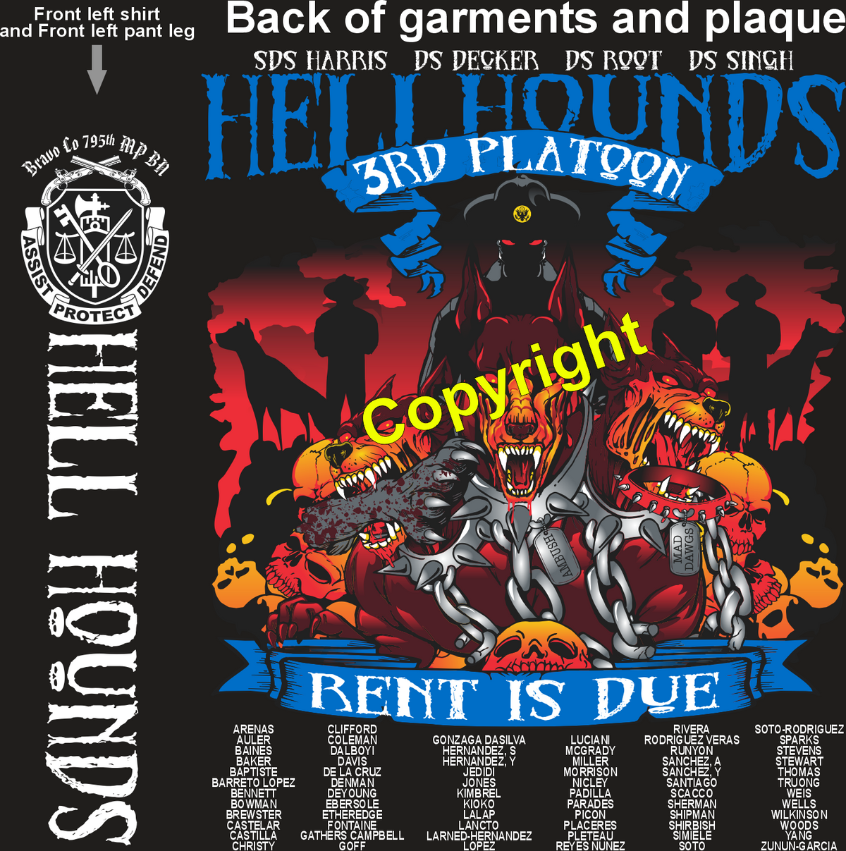 BRAVO 795 HELL HOUNDS GRADUATING DAY 7-9-26 PRE ORDER