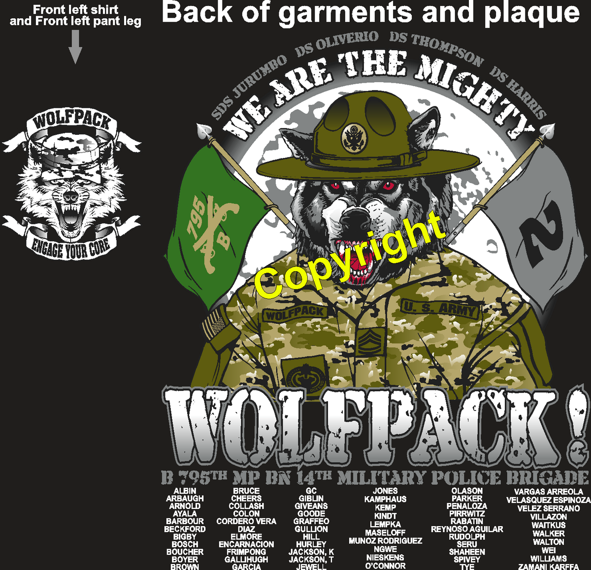 BRAVO 795 WOLFPACK GRADUATING DAY 12-18-25 PRE ORDER