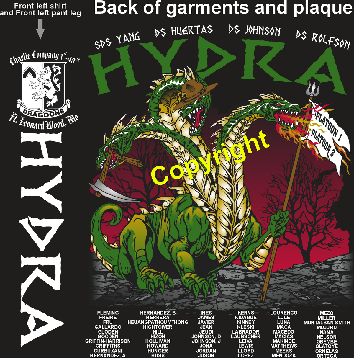 CHARLIE 1-48 HYDRA GRADUATING DAY 1-22-26 PRE ORDER