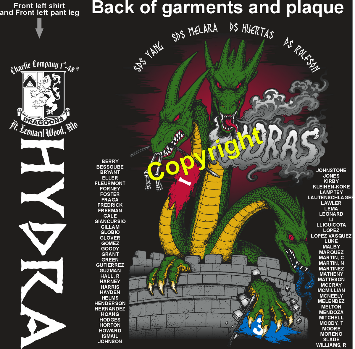 CHARLIE 1-48 HYDRA GRADUATING DAY 7-16-26 PRE ORDERS