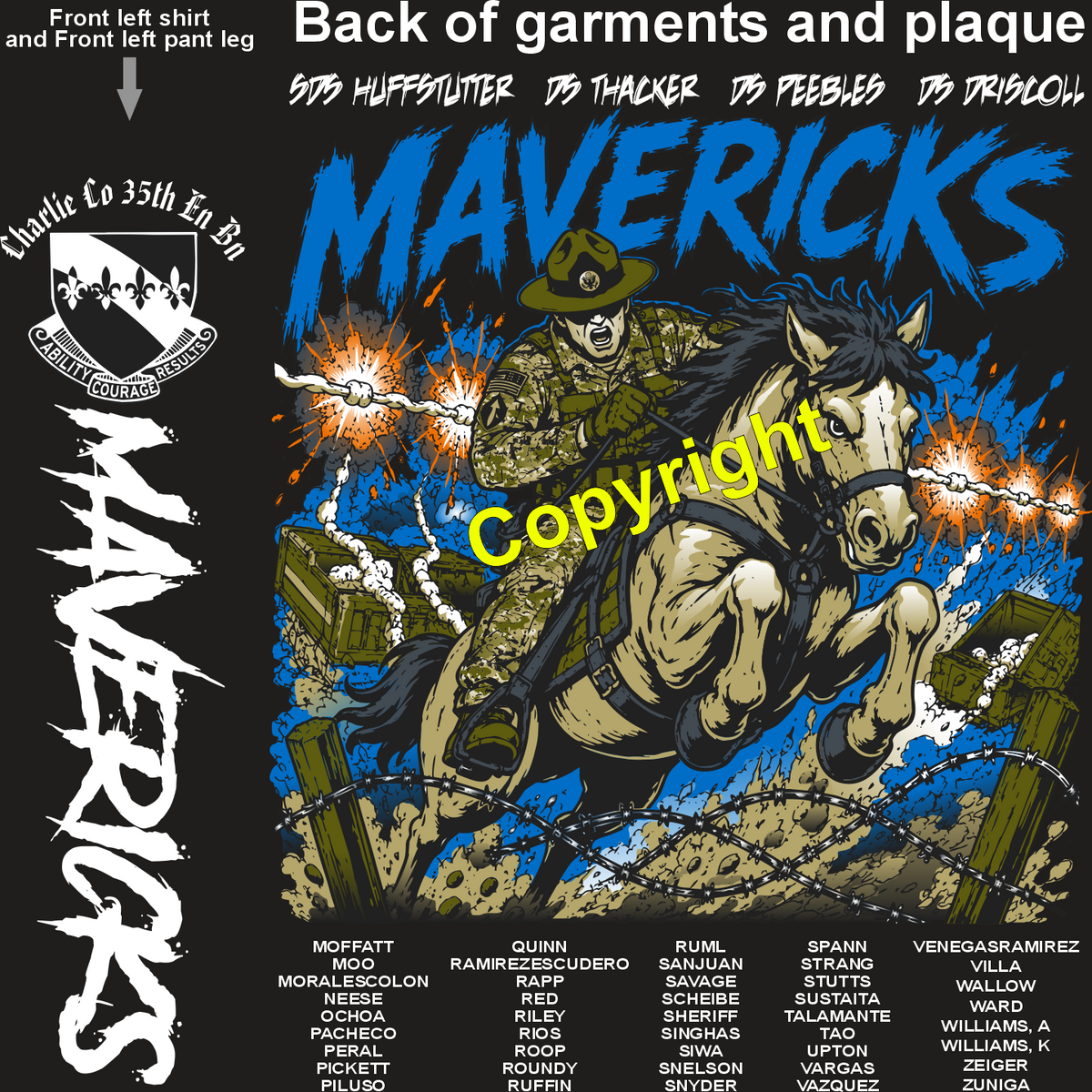 CHARLIE 35TH MAVERICKS GRADUATING DAY 10-1-26 PRE ORDERS