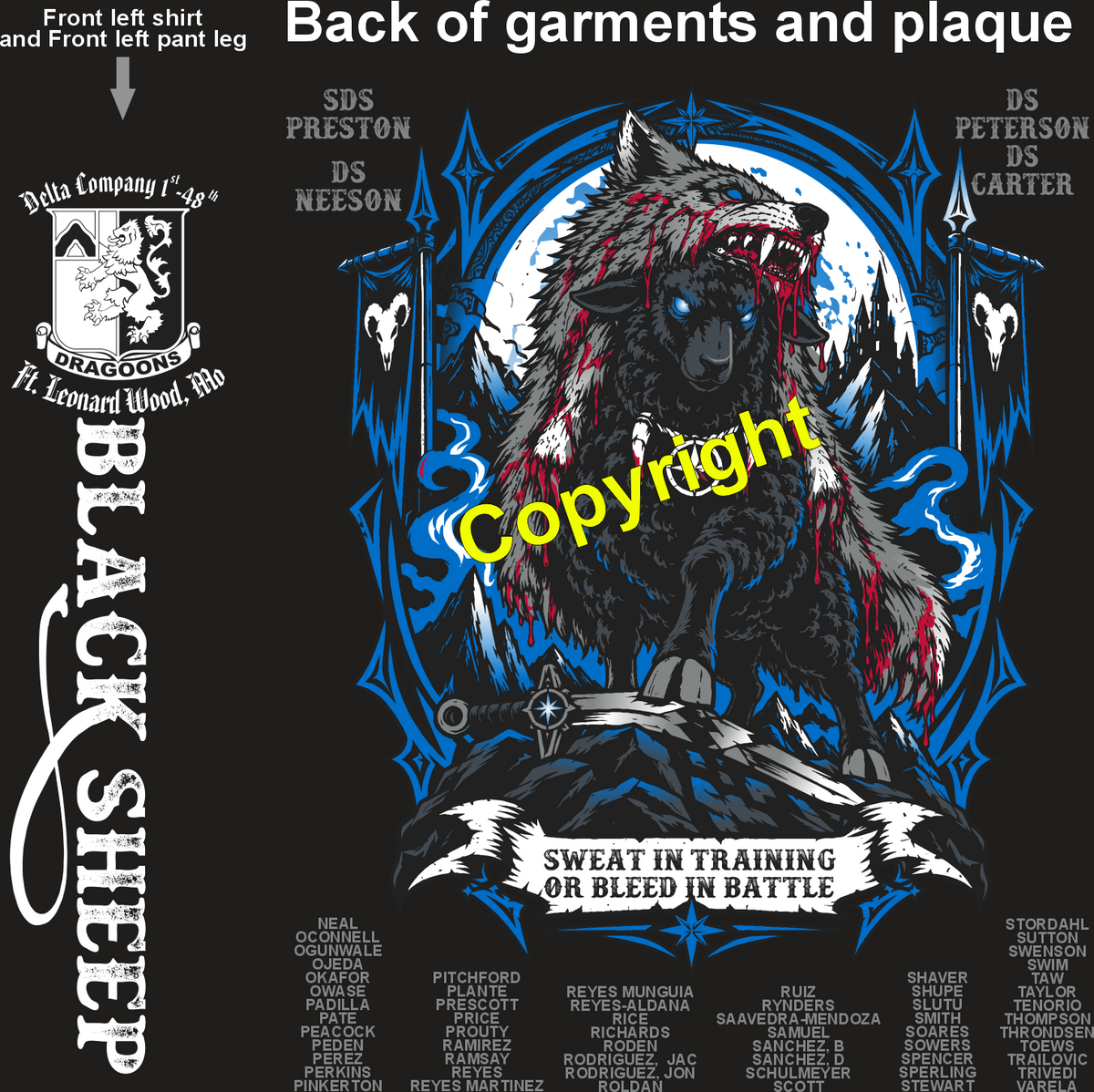 DELTA 1-48 BLACKSHEEP GRADUATING DAY 10-15-26 PRE ORDERS