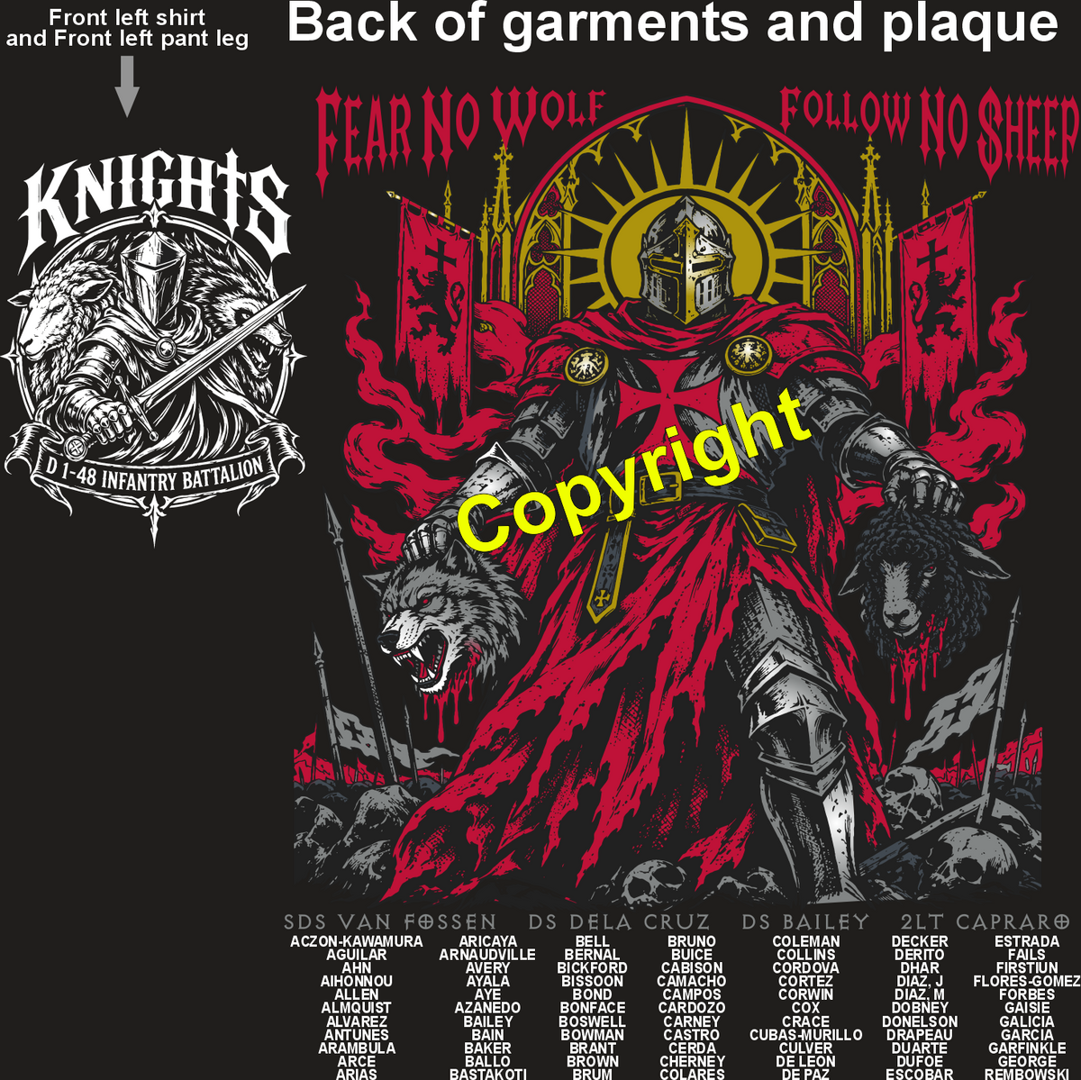 DELTA 1-48 KNIGHTS GRADUATING DAY 10-15-26 PRE ORDERS