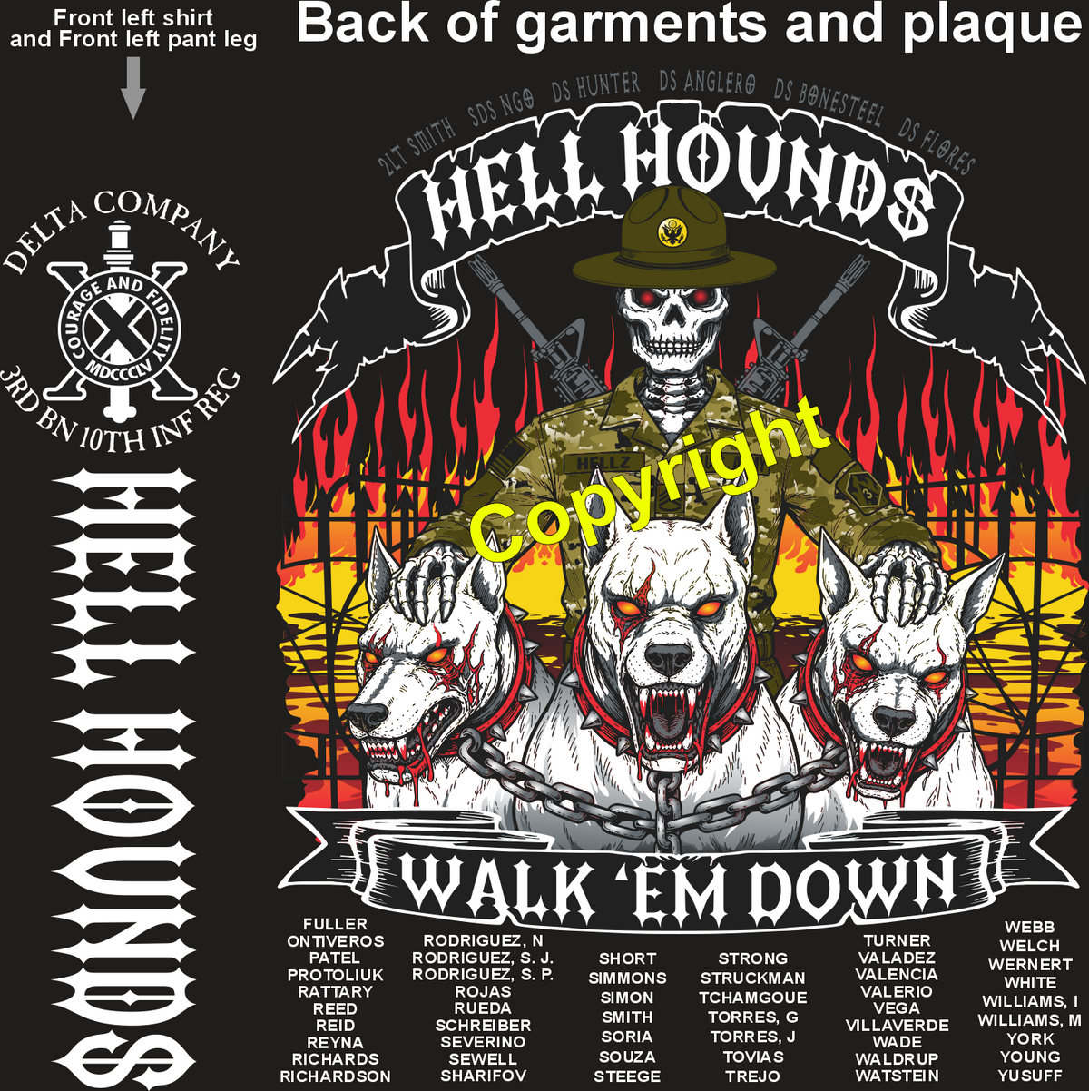 DELTA 3-10 HELLHOUNDS GRADUATING DAY 6-25-26 PRE ORDERS