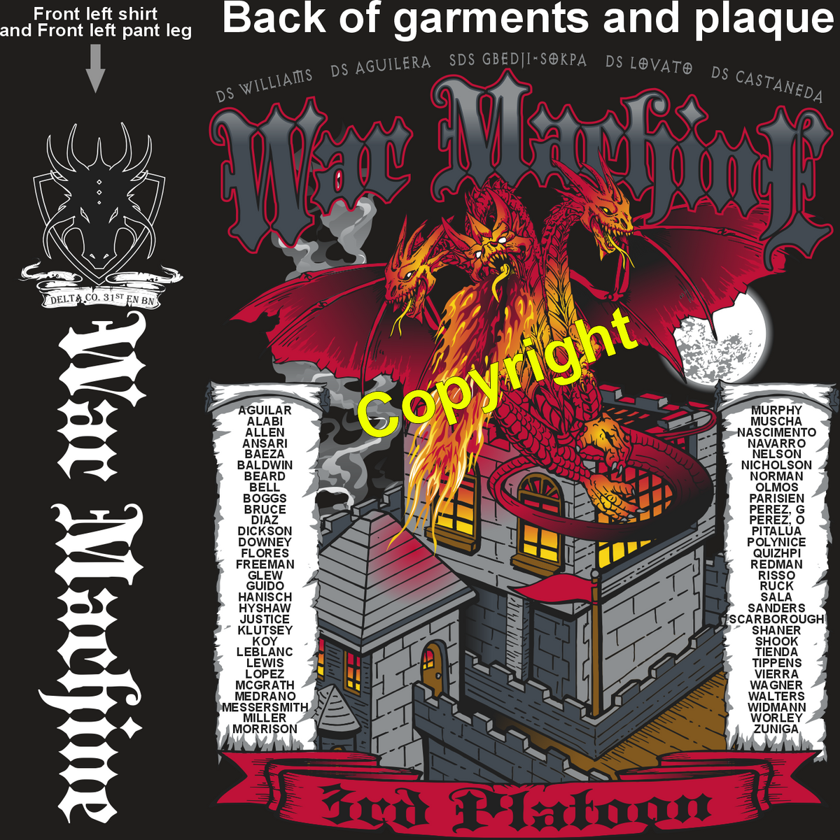 DELTA 31 WAR MACHINE GRADUATING DAY 10-30-25 PRE ORDER