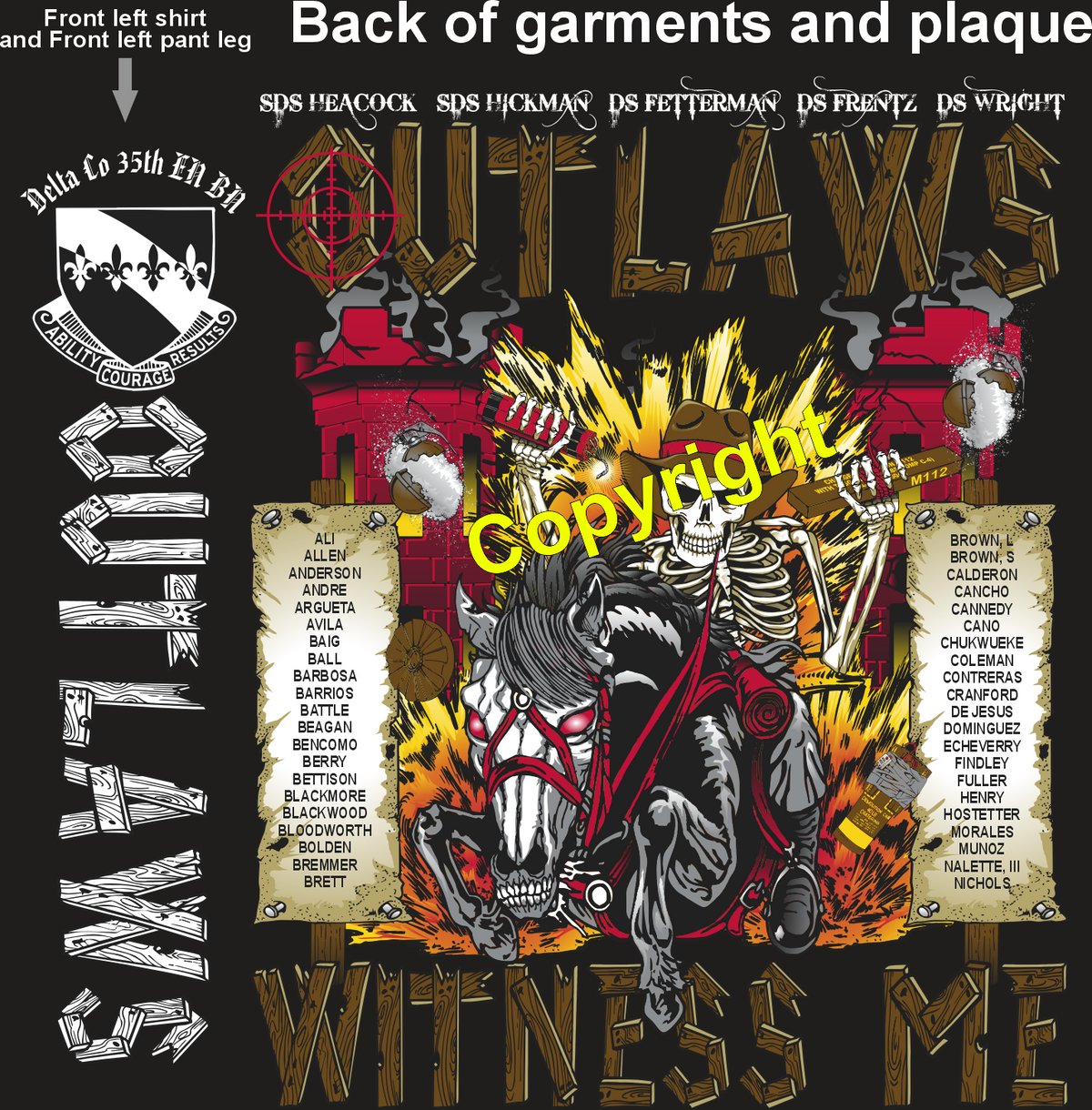 DELTA 35 OUTLAW GRADUATING DAY 7-17-25 PRE ORDER