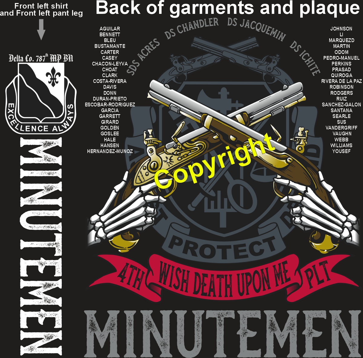 DELTA 787 MINUTEMEN GRADUATING DAY 8-6-26 PRE ORDERS
