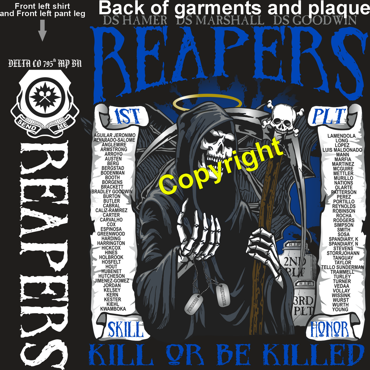 DELTA 795 REAPERS GRADUATING DAY 9-18-25 PRE ORDER