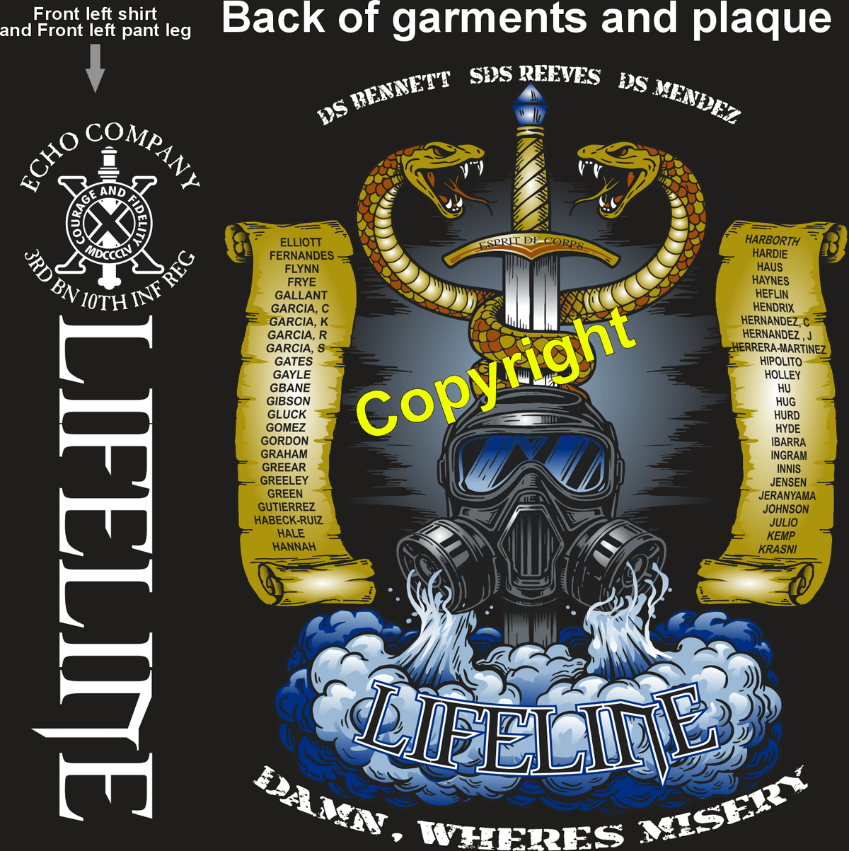 ECHO 3-10 LIFELINE GRADUATING DAY 5-7-26 PRE ORDER