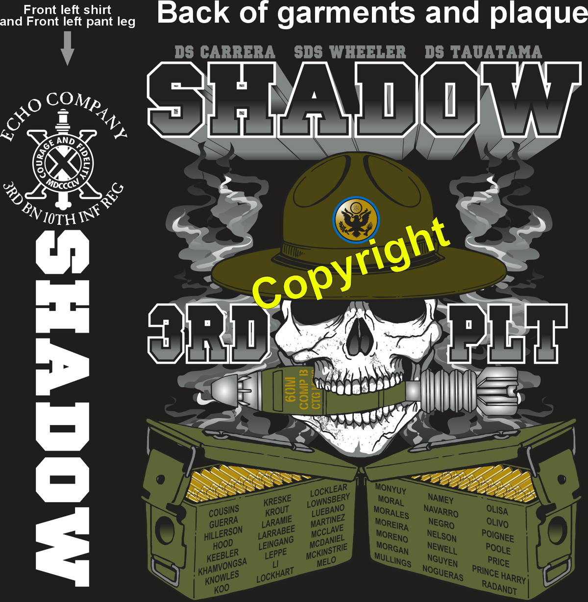ECHO 3-10 SHADOW GRADUATING DAY 7-30-26 PRE ORDERS