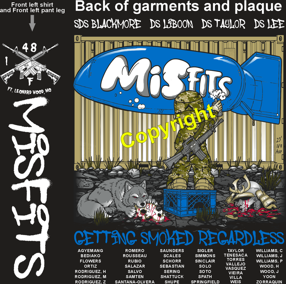FOXTROT 1-48 MISIFTS GRADUATING DAY 7-1-26 PRE ORDERS