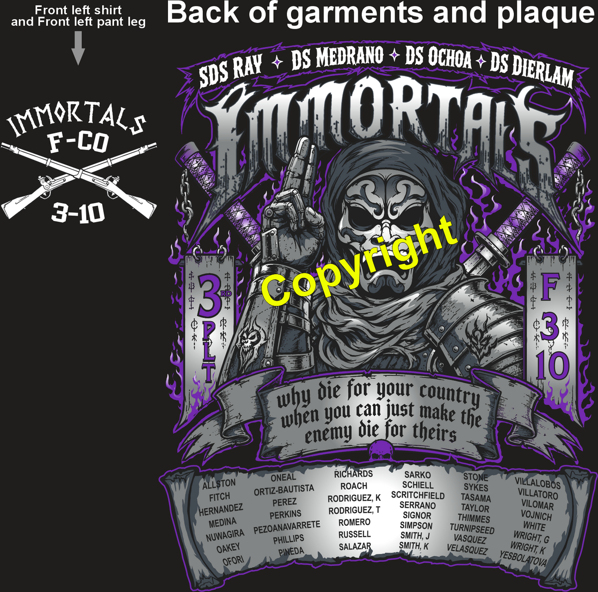FOXTROT 3-10 IMMORTALS GRADUATING DAY 7-23-26 PRE ORDERS