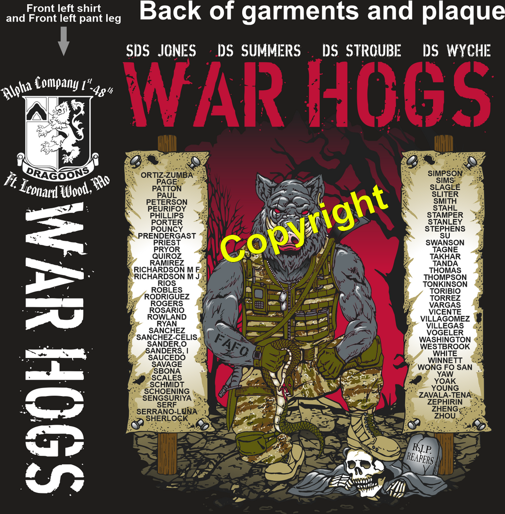 ALPHA 1-48 WAR HOGS GRADUATING DAY 2-23-2023 DTG