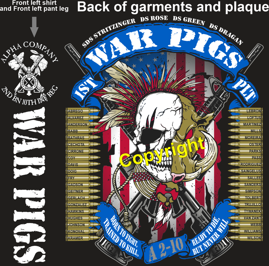 ALPHA 210 WAR PIGS GRADUATING DAY 1-13-2022 DTG