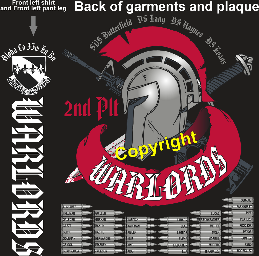 ALPHA 35TH WARLORDS GRADUATING DAY 1-14-2022 DTG