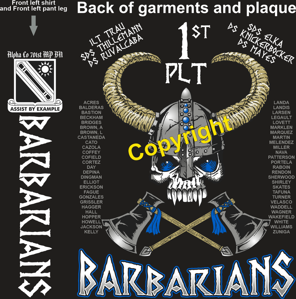 ALPHA 701ST BARBARIANS GRADUATING DAY 5-19-2022 DTG
