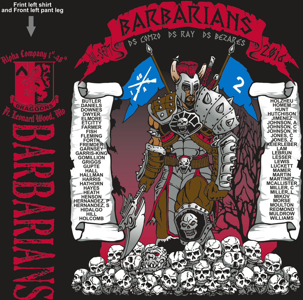 ALPHA 1-48 BARBARIANS GRADUATING DAY 9-8-2016 digital