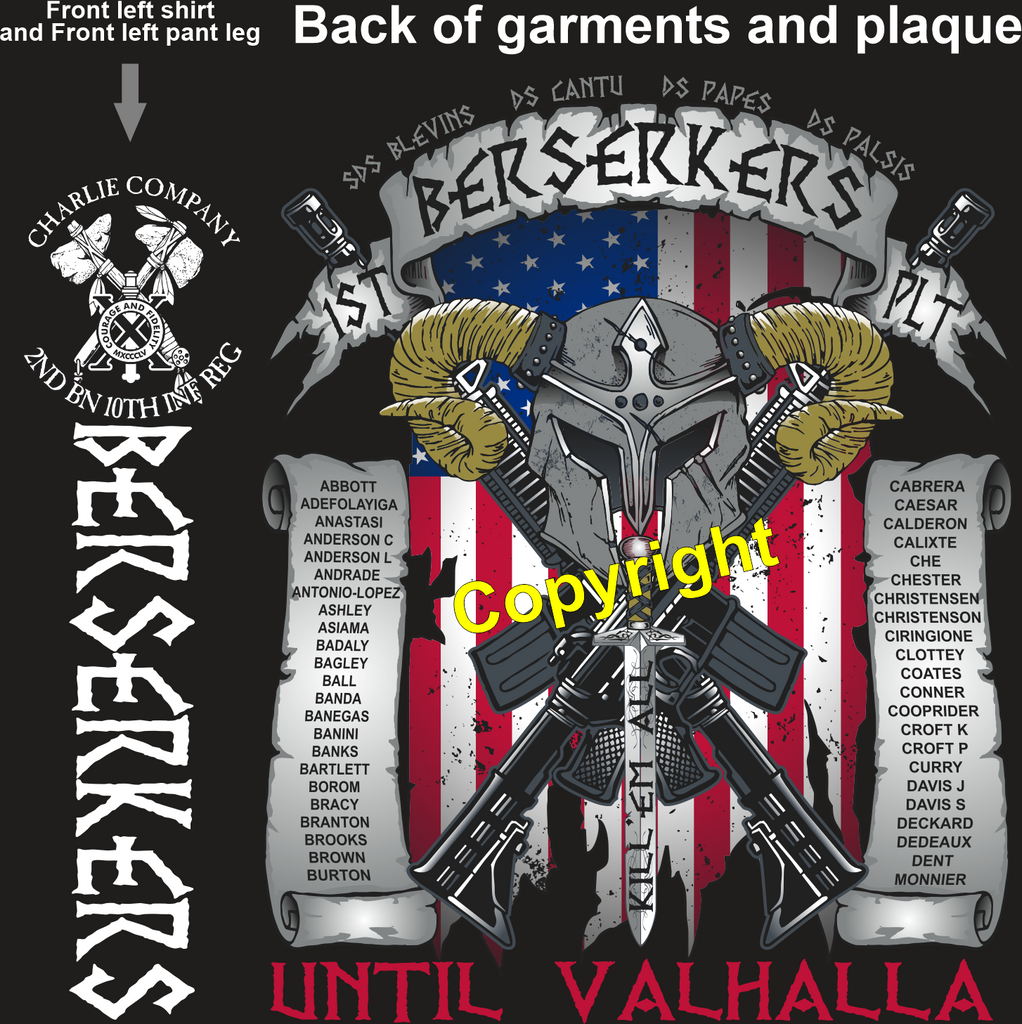 CHARLIE 210 BERSERKERS GRADUATING DAY 1-27-2022 DTG