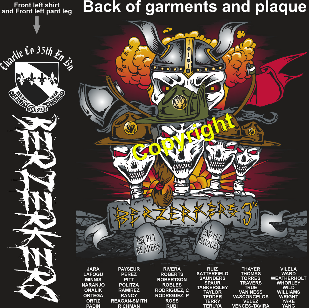 CHARLIE 35TH BERZERKERS GRADUATING DAY 2-17-2023 DTG