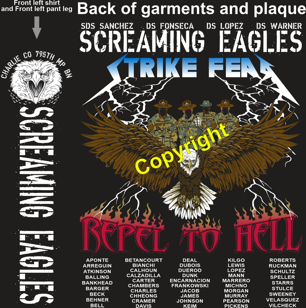 CHARLIE 795 SCREAMING EAGLES GRADUATING DAY 12-9-2021 DTG