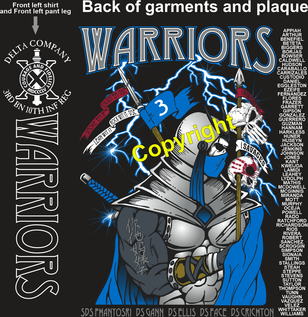 DELTA 3-10 WARRIORS GRADUATING DAY 2-23-2023 DTG