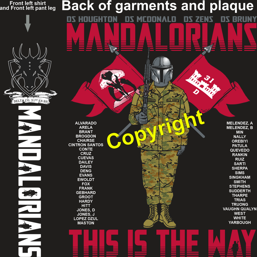 DELTA 31ST MANDALORIANS GRADUATING DAY 4-21-2022 DTG