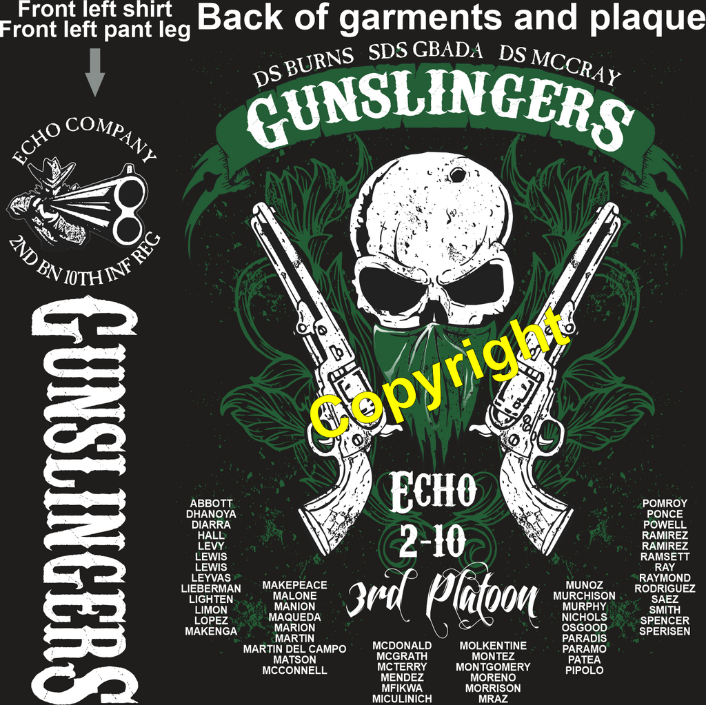 ECHO 210 GUN SLINGERS GRADUATING DAY 10-7-2021 DTG
