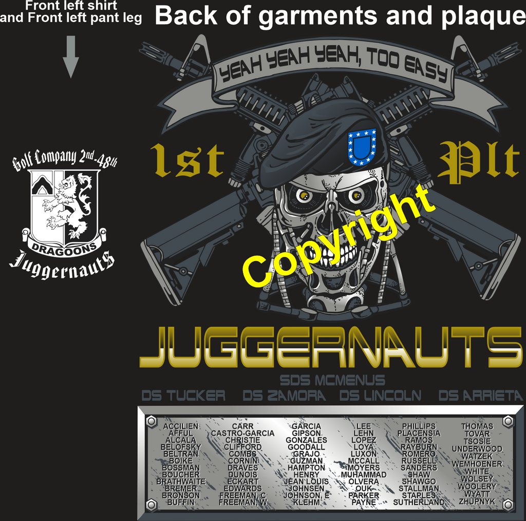 GOLF 248 JUGGERNAUTS GRADUATING DAY 2-4-2021 DTG